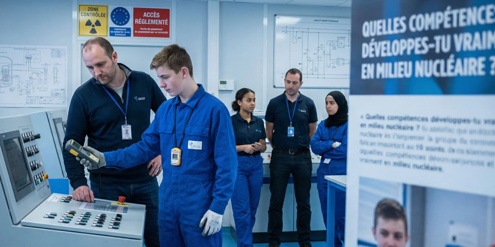 Compétences du Bac Pro TIIN : Maîtriser les Interventions sur Installations Nucléaires