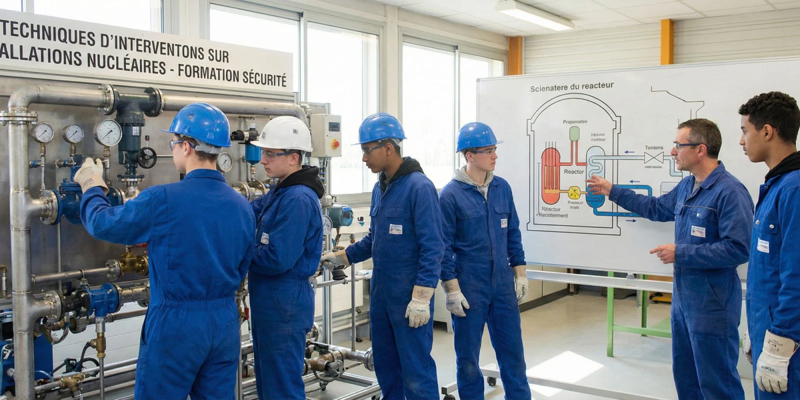 Bac Pro TIIN : Découvre ton Quotidien entre Cours Théoriques et Ateliers Nucléaires
